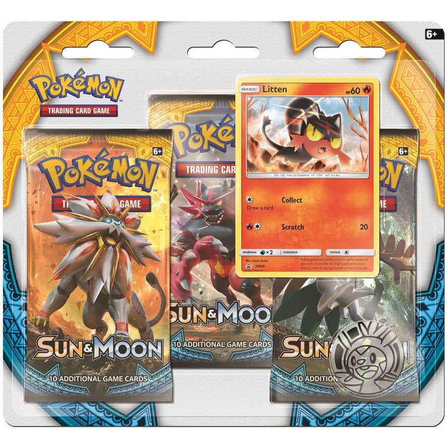 Pokémon Sun & Moon 1 Booster Pack Promo Card With Pikachu Coin