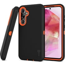 CoverON For Samsung Galaxy A55 5G Case, Military Grade Heavy Duty Full Body Rugged Phone Cover, Black