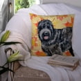 thumbnail image 3 of Carolines Treasures BB9938PW1414 Noir Terrier Automne Tissu Oreiller Décoratif, 3 of 4