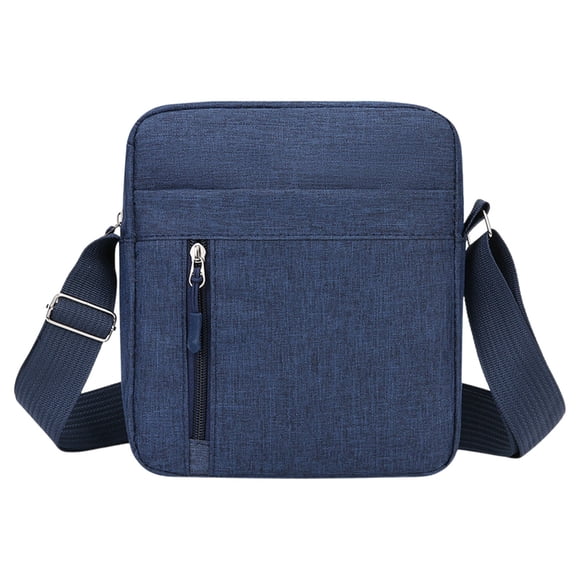 Bolso bandolera de nailon para el pecho,bandolera deportiva,organizador con múltiples bolsillos para teléfono,llaves y tarjetas,correa ajustable para la cintura,cierre de cremallera seguro,