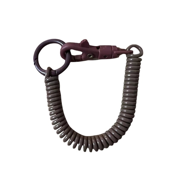 Lanyard para Llaves Cuerda de la Primavera de Plástico, Llavero de la Primavera, Cuerda de Teléfono Móvil, Cuerda Telescópica de la Primavera Colgante, Llavero Cuerda Colgante Llavero Anillos