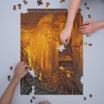 thumbnail image 3 of Mammoth Cave, Kentucky, Frozen Niagara (1000 Piece Puzzle, Size 19x27, Challenging Jigsaw Puzzle for Adults and Family, Made in USA), 3 of 4