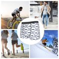 thumbnail image 4 of Fotbe Hipster Mustache Calzoncillos Tipo Boxer con Bolsa de Soporte Total para Hombre, X-Temp Fresco, Transpirable y de Secado Rápido-Medium, 4 of 5