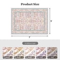 thumbnail image 5 of CHITOOMA 5'x7' Area Rugs for Living Room, Floral Washable Rug Boho Non-Slip Printed Carpet, Vintage Stain Resistant Indoor Rug for Bedroom Dining Room Home Office, 5 of 10