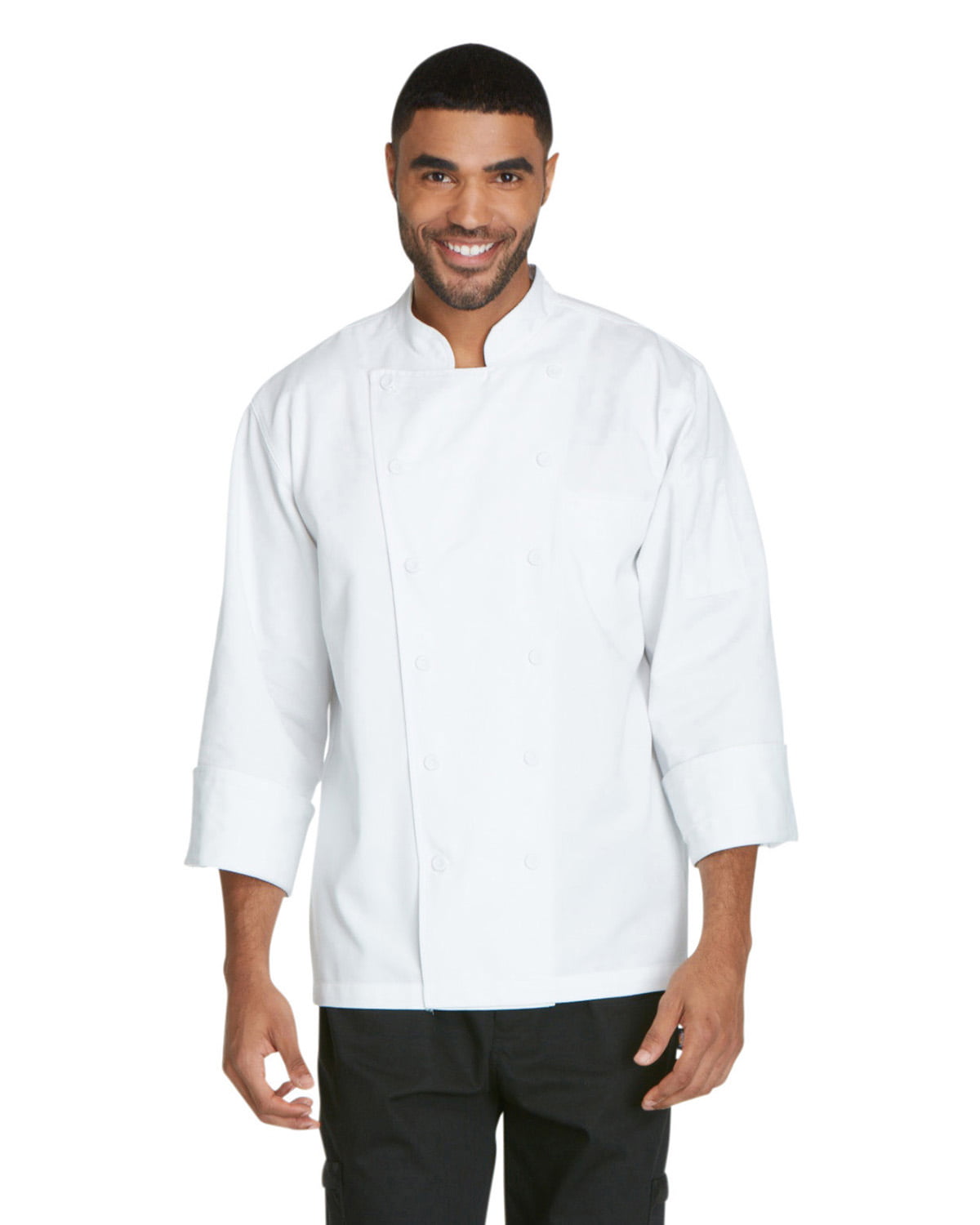 Dickies Chef Executive Coat with Stain Repellent White Small 