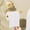 Beige, variant on QAZbgdl Toilet Paper Roll Holder Wall Mounted 180 Degree Rotation Tissue Rack for Bathroom Kitchen Washroom - Stainless Steel Rust Proof Single Roll Stand