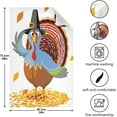 thumbnail image 3 of Coolnut Thanksgiving Chicken Turkey Leaves Kitchen Dish Towel Set,Drying Kitchen Towels Tea Towels Gift Set for Drying Cleaning Cooking Baking 1Pcs, 3 of 6