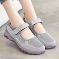 thumbnail image 6 of Gvdentm Shows for Womens Outdoor Mesh Solid Color Breathable Shoes Women Light Gray,6, 6 of 8