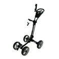 thumbnail image 6 of QWIK-FOLD 4 Wheel Folding Push Pull Golf Cart - Foot Brake - ONE Second to Open & Close!, 6 of 11