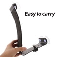 thumbnail image 3 of RUNROTOO Ukulele Support Guitar Leg Support Black Rubber 1Set, 3 of 8