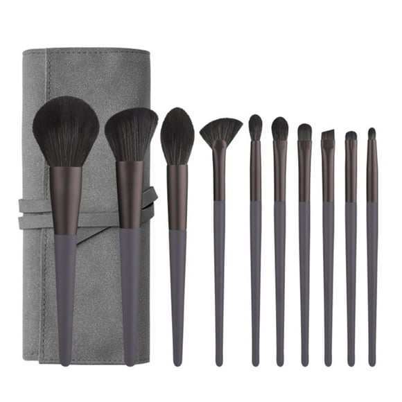 Juego de brochas de maquillaje. La brocha de maquillaje de pelo suave puede cepillar base de maquillaje, crema correctora, sombra de ojos, rubor y otros juegos de brochas de maquillaje femeninos.