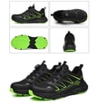 thumbnail image 6 of XQJ Lightweight Steel Toe Work Shoes for Men & Women, Comfortable Breathable Safety Sneakers for Industrial & Construction Use Black-Size 6.5, 6 of 10