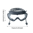 thumbnail image 2 of Children's Pools Large Frame Swimming Goggles with Earplugs -Fog and Comfortable Design for Kids for Indoor and Outdoor Pools, 2 of 8