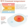 thumbnail image 2 of YEVIOR Coffee Cup Warmer for Desk With Touch Screen 3 Temperature Control Mug Warmer for Office, Milk, Tea, Water(White), 2 of 5