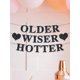 thumbnail image 1 of 3Pcs/Set Older Wiser Hotter Banner Funny Birthday Party Decorations For Women Black Glitter Happy Birthday Banner 21st 30th 40th 50th 60th 70th 80th B, 1 of 5