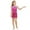 1-Hot Pink473, variant on Byoo Toddler Girls Mardi Gras Dress Solid One-Shoulder Sleeveless Skinny Slim Fit Dresses Kids Party Dance Mini Dress