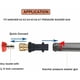 thumbnail image 3 of Adaptador de pistola de lavado a presión con conector de conexión rápida hembra de 1/4 pulgadas compatible con lavadoras a presión Karcher/Krcher K2, K3, K4, K5, K6, K7, 3 of 3