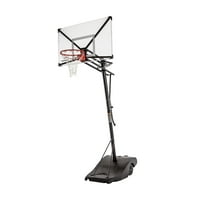Silverback NXT 54 In. Backboard Portable Basketball Height-Adjustable Hoop System