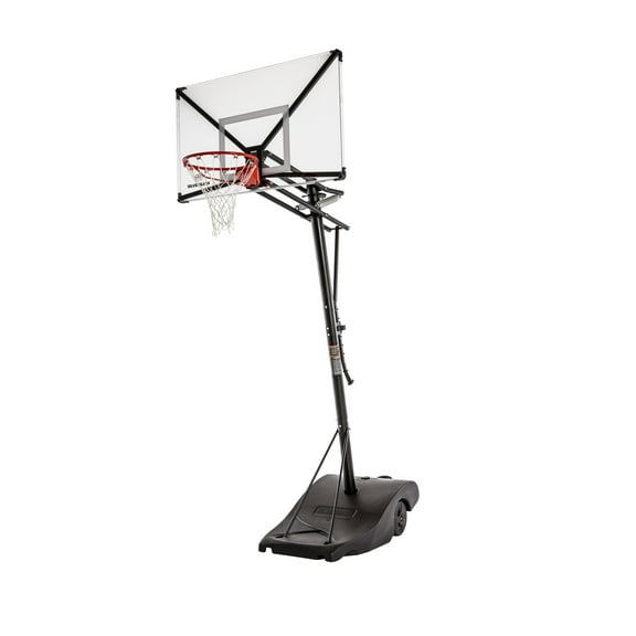 Silverback NXT 54 In. Backboard Portable Basketball Height-Adjustable Hoop System