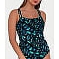 thumbnail image 4 of Sunsets Swimwear Cascade Seagrass Texture Taylor Tankini Top, 4 of 6
