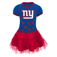 New York Giants NFL "Love to Dance" Toddler Girls Tutu Dress