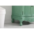 thumbnail image 5 of Elegant Kitchen and Bath 27 Inch Single Bathroom Vanity In Vintage Mint, 5 of 8