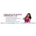 thumbnail image 3 of Hanes Women's Cozy Seamless Wire Free Bra -, 3 of 4