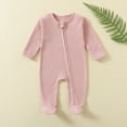 thumbnail image 2 of Baby Bodysuit Pajamas Romper Jumpsuit Breathable Long Sleeves Romper Preemie Clothes Boys 3PCS, 2 of 5