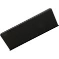 thumbnail image 3 of Computer Keyboard Support, Low Front Lip Keyboard Elevator, Polished Finish, Tilted Office Stable (Transparent),Black, 3 of 9