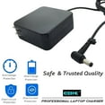 thumbnail image 4 of EBK 19V 3.42A 65W Laptop Charger AC Power Adapter for ASUS X551C, X551CA, X552L, X554LP, X555LA, X555SJ, R554L, R557LP,P/N:ADP-45BW ADP-65JH BB EXA0703YH PA-1700-02 PA-1650-78, 4 of 7