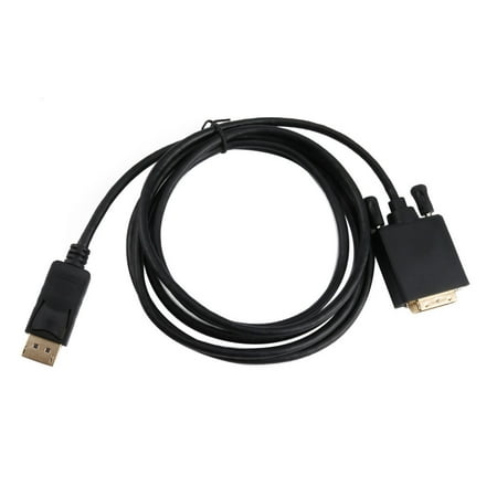Black Friday Clearance 1.8m/6ft DP to DVI DisplayPort to DVI Adapter Cable Male to Male 1080P for (Best Black Friday Desktop)