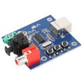 thumbnail image 1 of Module de Décodeur DAC, Carte Son USB 16bit 32k-48k Décodeur DAC pour Pièces Électroniques de Maison pour Pièces Électriques de Bureau pour Remplacement de Pièces Électroniques, 1 of 7