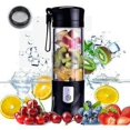thumbnail image 1 of Personal Blender, Strong Cutting Power, Portable And Widely Application For Home, Sport, Office, Camping (350-420ml, Black), 1 of 6