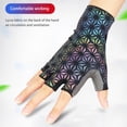 thumbnail image 3 of 1 par de guantes cortos de ciclismo Deckon, accesorios antideslizantes que absorben los golpes, guantes de bicicleta de carretera Half Deckon para deporte 2XL Kuyhfg Bienvenido a Kuyhfg, 3 of 5