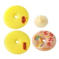 thumbnail image 4 of Esponja de limpieza de cocina, cepillo para lavavajillas, sartén portátil, bola de limpieza para accesorios, restaurante, baño, uso doméstico 1 rosa 2 amarillo, 4 of 8