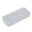 white, variant on Yhmxh Plastic Pencil Case Transparent Plastic Stationery Case Frosted Clear Pencil Box with Hinged Lid Small Pencil Box Plain White Pencil Case Storage Box for Office Home Supplies