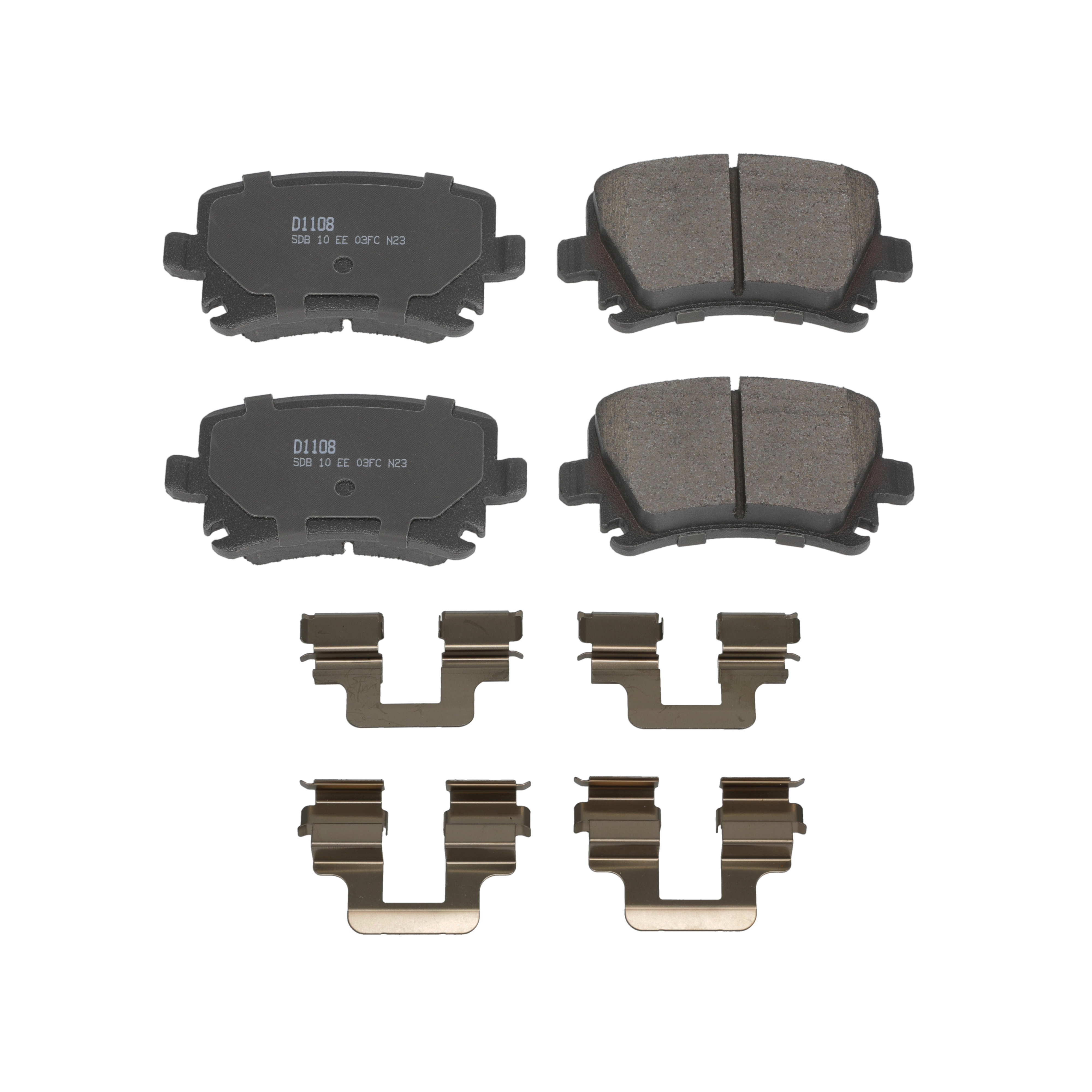 Winstop Brake Pad Set, Rear WS.1108.0.M, Volkswagen Jetta 2010-2005