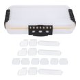thumbnail image 2 of Luya Box, Double-Layer Lure Baits Kit Trout Lures Box with 6 Buckles for Fishing for Outdoor Camping, 2 of 7