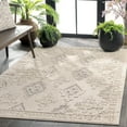 thumbnail image 2 of SAFAVIEH Milos Alondra Geometric Indoor/Outdoor Area Rug, Ivory/Grey, 9' x 12', 2 of 11