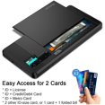 thumbnail image 3 of Vofolen Cover for Huawei P30 Pro Case Wallet Credit Card Holder ID Slot Hidden Pocket Dual Layer Scratch-Proof Protective Hard Shell Rugged Hybrid Bumper Rubber Armor Case for Huawei P30 Pro, 3 of 6