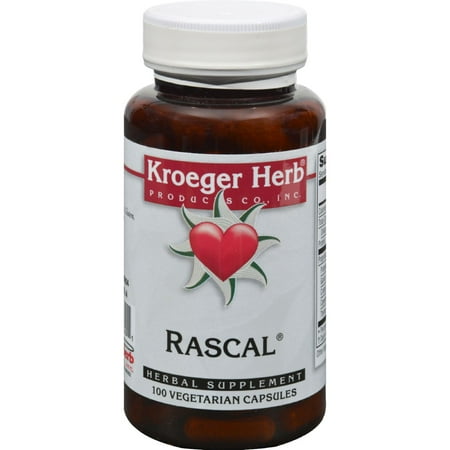Rascal 100 Capsules - Kroeger Herb Rascal - 100 Capsules