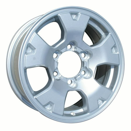 2005-2015 Toyota Tacoma  16x7 Aluminum Alloy Wheel, Rim Bright Sparkle Silver Full Face (Best Rims For Tacoma)