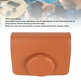 thumbnail image 4 of Retro PU Leather Camera Case, Multipurpose Scratch Proof Shockproof PU Leather Protective Case  for Camera Accessories Brown,Black, 4 of 7