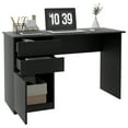 thumbnail image 1 of HOMCOM Computer Desk with Storage Home Office Desk with Drawer Cabinet, 1 of 10