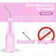 thumbnail image 5 of 300 Puntas Dispensadoras Dobladas, Agujas Dispensadoras de Punta , Puntas de Agujas Dispensadoras de Flujo Predobladas Dentales, Color Rosa, 5 of 7