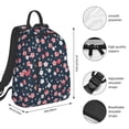 thumbnail image 2 of Yiaed Cherry Blossoms Print Lightweight Backpack Travel Backpacks Hiking Daypack for Women Men, 2 of 5