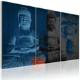 thumbnail image 1 of Tiptophomedecor Stretched Canvas Zen Art - Buddha Sculpture - Stretched & Framed Ready To Hang Art, 1 of 3