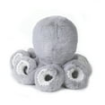 thumbnail image 3 of Lambs & Ivy Ocean Blue Plush Gray Octopus Stuffed Animal Toy - Inky, 3 of 5