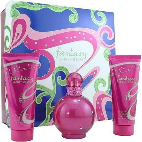 Perfume Britney Spears Fantasy Eau de Parfum 100 ml juego de 3 unidades