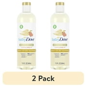 (2 pack) Baby Dove Melanin-Rich Skin Nourishment Baby Oil Sensitivity All Newborn Skin, 11.5 oz